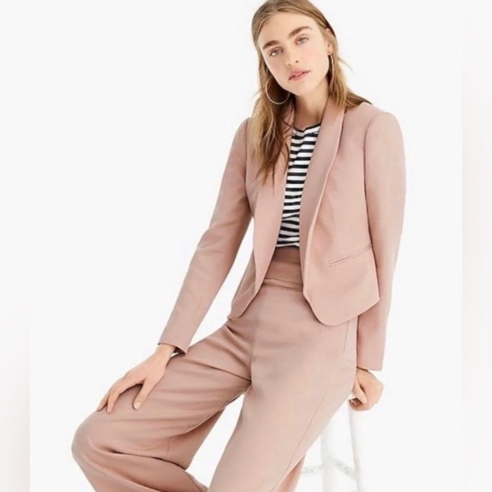 J. Crew 365 Shawl Collar Blazer Long Sleeve L7680 Pink
Career Size 0